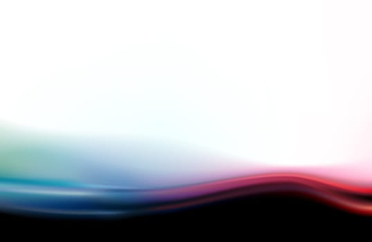 abstract color wave background