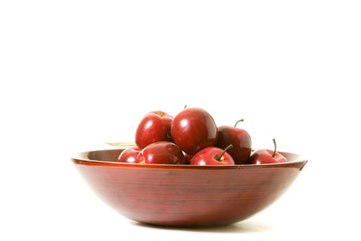 Apples in a bowl