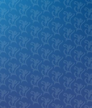 blue flower background