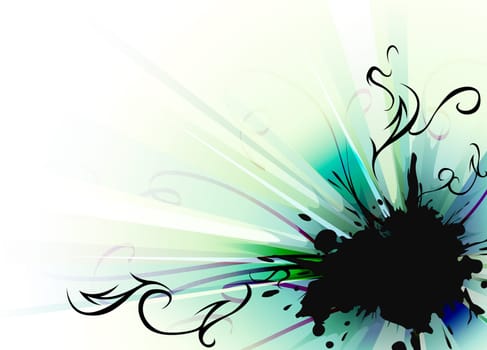 ink background