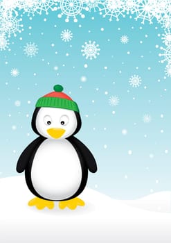 Cute penguin
