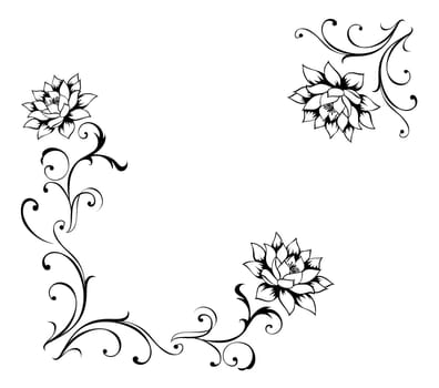 lotus flower pattern