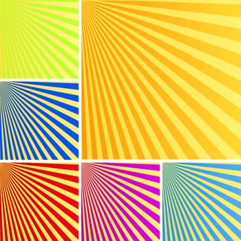 Rays backgrounds