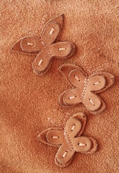 Suede Butterfly
