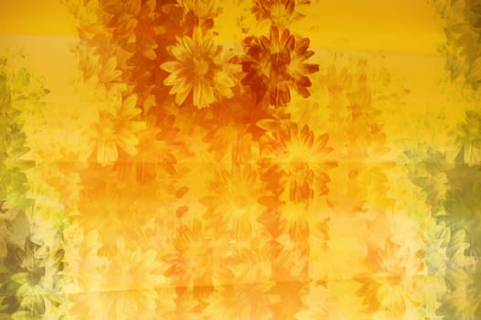 grunge floral pattern