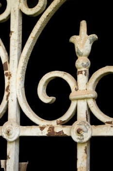 vintage window metalwork