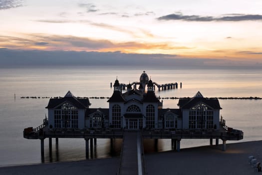 Sellin pier in the morning