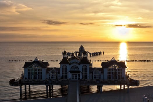 Sellin pier in the morning........