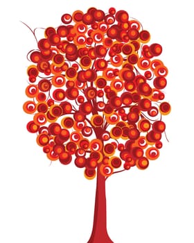 Red tree