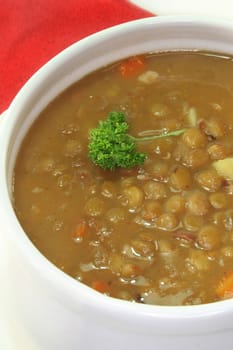 Lentil stew