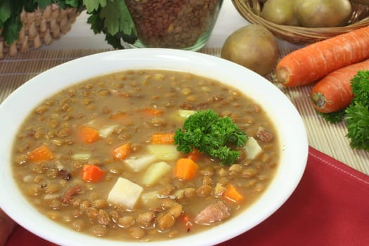 Lentil stew