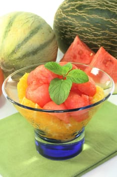Melon Orange Salad