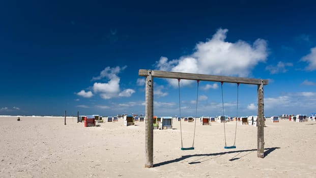 Swing on the mudflats
