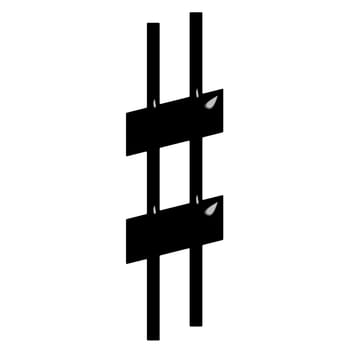 3D Sharp Symbol