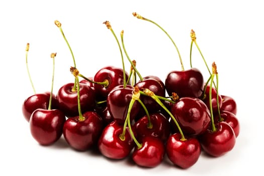 A mountain of cherries