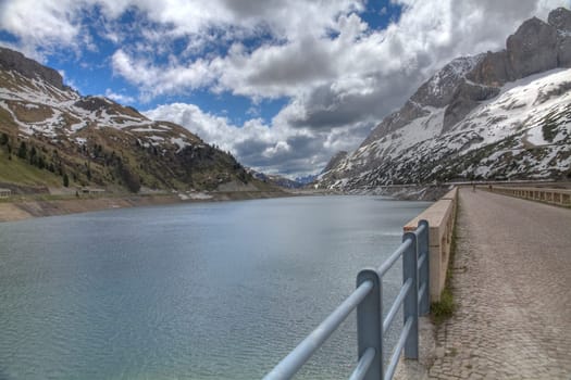 At the Fedaja Pass