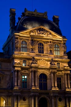 The Louvre Museum in Paris