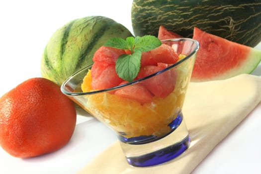Melon Orange Salad