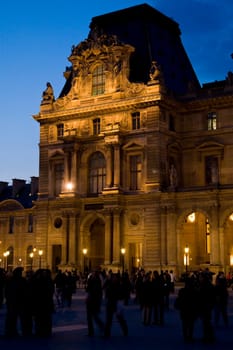 The Louvre Museum in Paris