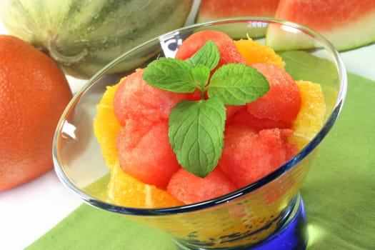 Melon Orange Salad