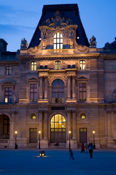 The Louvre Museum in Paris