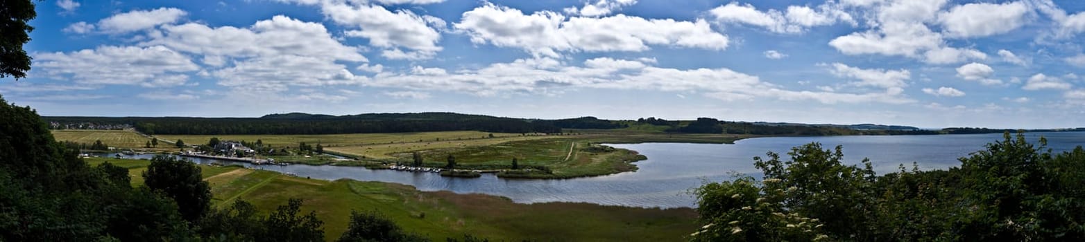 View of Baabe and Moritzdorf