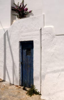 Front of house in Crete