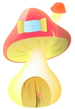 mushroom house