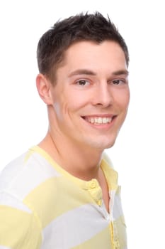 Young and happy man
