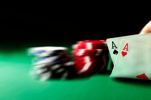 Two quick aces