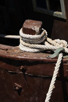 old boat detail