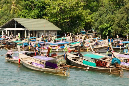 Harbour Harbour Basin Long Tail Boat