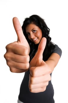 two thumbs left