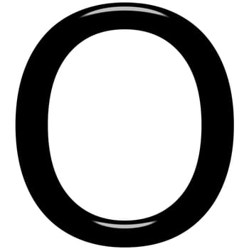 3D Letter O