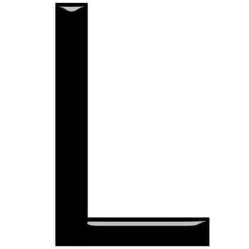 3D Letter L