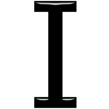3D Letter I