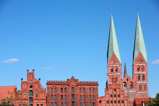 St. Mary's Church and Kaufmannshüser