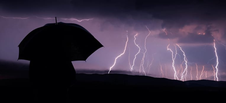 Thunderstorm front