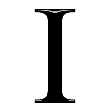 3D Greek Letter Iota