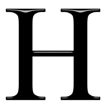 3D Greek Letter Eta