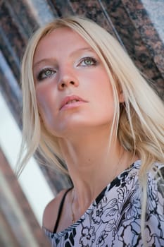 portrait of fashion woman