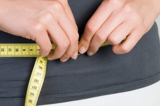 measuring tape near