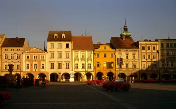 Main Square in Czech Town