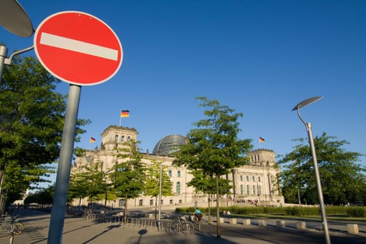 Reichstag banned