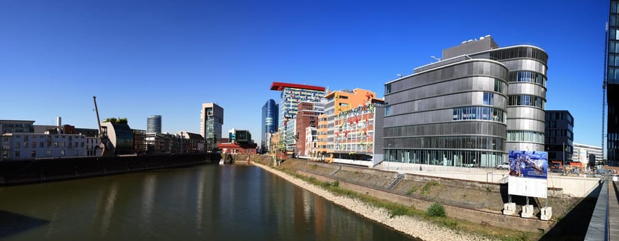 Panorama in the Media Harbour