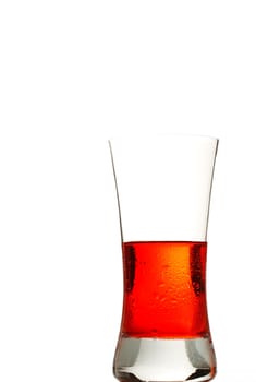 Cold red drink