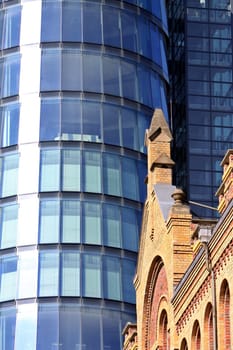 House facades in the Media Harbour