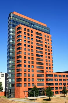modern office architecture in the Media Harbour