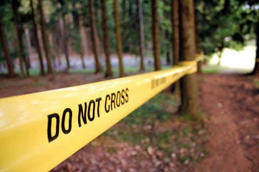 Do not cross the line
