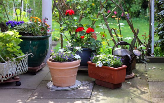 Garden Time Flower Pots Terrace